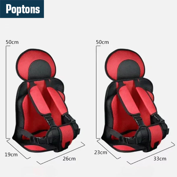 Child Safety Travel Booster Portable Cushion Seat for Kids